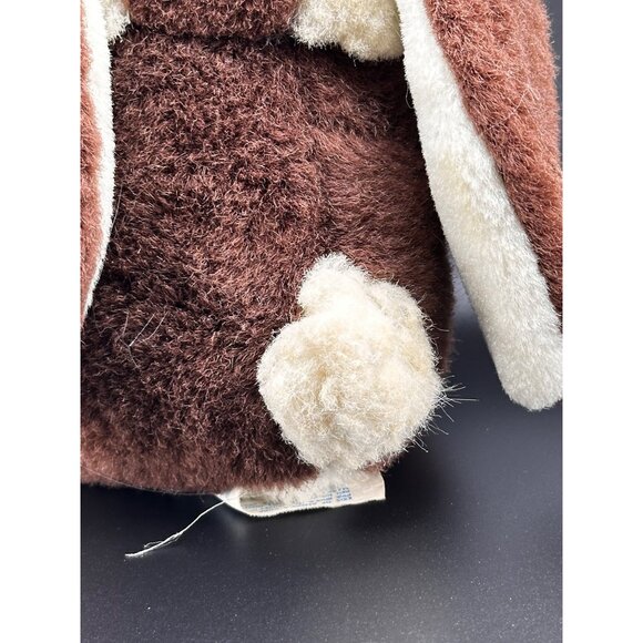 Kids of America Vtg Plush Stuffed Animal Bunny Rabbit Easter Carrot Feet 80s 7” - Picture 10 of 13